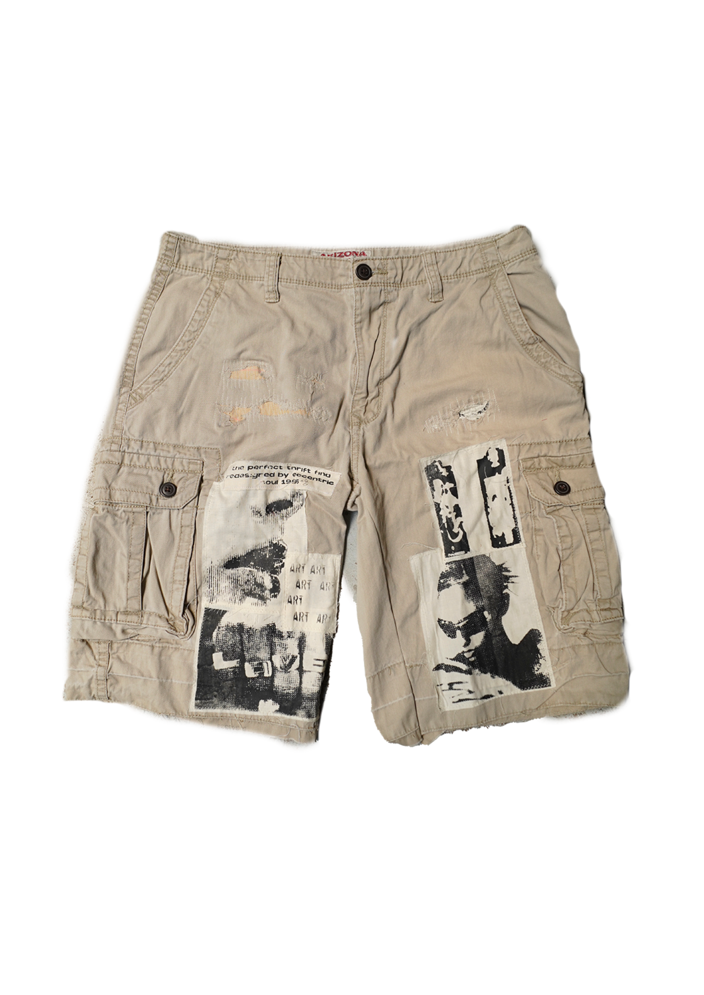 Afro Punk Patchwork Cargos