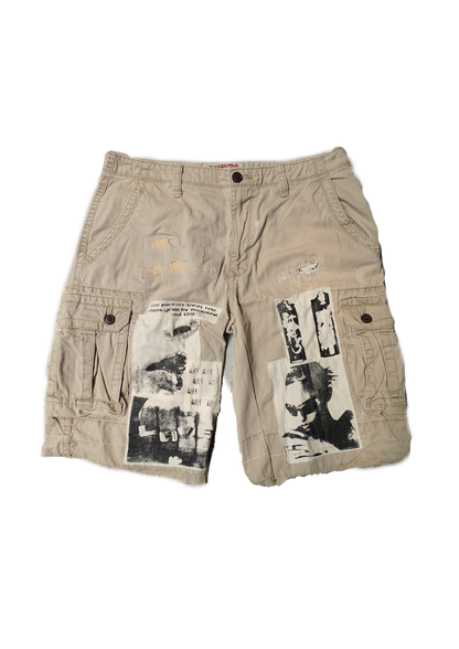 Afro Punk Patchwork Cargos